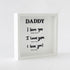 Personalized Handwritten Frame - Black & White
